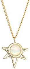 Mini Sun Necklace - Opal