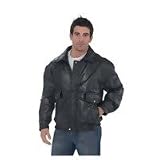 Napoline Roman Rock Design Genuine Leather Jacket