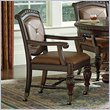 Antoinette Arm Chairs w/Casters Set of 2 by Steve Silver
