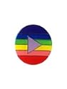 Emaille Pin Rainbow