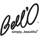 Bello CW342 65-Inch 3-Shelf Curved Wood Flat Panel Stand