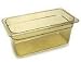 Kitchen & Housewares : H-Pans Food Pan Third Size - 6'' Deep Amber