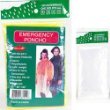 4 Pack - Must Have Item! Emergency Rain Coat Rainwear w/ Hood & Sleeve - Clear