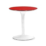IMAGE OF TipTop Side Table Color: Transparent Violet