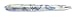 Office Products : Conklin Symetrik Powdered Blue Ballpoint Pen - SY15BP