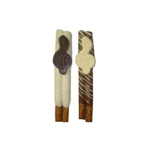 Music Note pretzel log