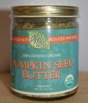 Organic Raw Pumpkin Seed Butter, 8oz - Seeds Soaked and Germinated