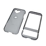 Transparent Smoke Snap-On Cover Hard Case Cell Phone Protector for HTC Google Phone G1