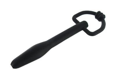Silicone Shoot-thru D-ring Penis Plug