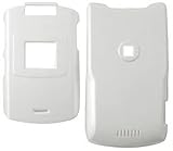 White Hard Case for Motorola RAZR V3xx Cell Phone