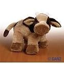 Webkinz Plush Stuffed Animal Brown Cow
