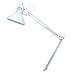Continents Apart R-5001WHT Adjustable Arm Desk Lamp, Powder-coat