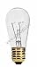 10S6 10W 120V CANDELABRA BASE CLR American Optical Damar Eiko Ge General Electric G.E Light Bulb / Lamp Osram Sylvania Patlite Pitney Bowes Standard Z Donsbulbs