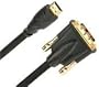 PCMICROSTORE Branded - 4.5 Meter (15 Feet) Hdmi Male To DVI Male Digital Video Audio Cable 28 AWG UL20276 ROHS - Lifetime Warranty