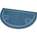 Pet Supplies : Petmate Litter Catcher Mat 1/2 Circle, Ice Blue