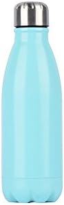 Reaching Cola style Leak Proof Vacuum Water Bottle (Blue, 350ml)