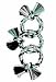 Pet Supplies : MAMMOTH PET ROPE 3 RING COLOR TUG