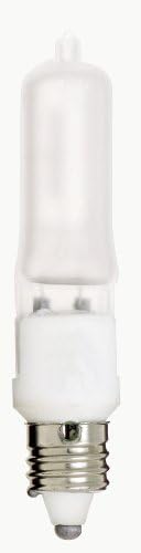 Satco S1917 120V 150-Watt T4.5 E11 Base Light Bulb, Frosted