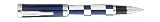 Conklin Jockey Club Navy Blue/White Rollerball Pen - JC01RB