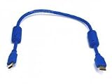 1.5FT 28AWG High Speed HDMI Cable w/Ferrite Cores Blue Reviews 21Ghim9VaeL. SL160 1.5FT 28AWG High Speed HDMI Cable w/Ferrite Cores Blue Reviews