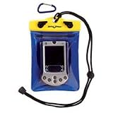 Floating Waterproof GPS/Smart Phone/PDA Case -5'' x 6'' w/Convenient Stylus Holder, Lanyard & Hook