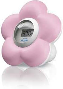 Philips AVENT Baby Bath And Room Flower Thermometer - Pink.