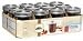 Jarden 7061000105 8 Oz Decorative Jelly Jars