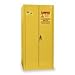 Eagle HAZ1926 Drum Storage Safety Cabinet for Flammable Liquids, 2 Door Manual Close, 55 gallon, 65"Height, 31-1/4"Width, 31-1/4"Depth, Steel, Yellow