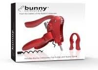 Bunny Corkscrew with Foil Cutter and Extra Spiral