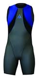 Aqua Sphere summer swim skin shorty with zipper WT80: Swimming Wetsuit for Open Water or Pool Swimming