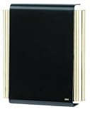 Broan Mfg Co Door Chimes Black with Twin Brass Tubes