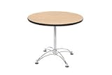42 Lunchroom Table Round Oak