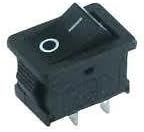 ROCKER SWITCH BLACK ON / RESET 2 PIN 12VDC 240VAC 10 pc USA