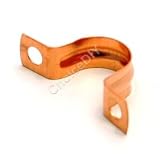 21GjWoeB91L. SL160  15mm Copper Pipe Clips (Pack of 5)