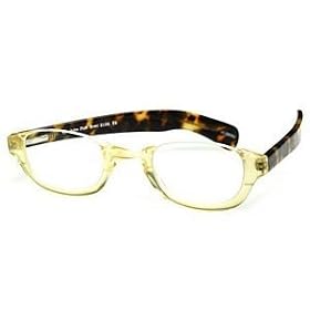 Fish Bowl Reading Glasses by Eyebobs- Cream with Tortoise Temples