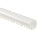 Wear Resistant Slippery Extruded Nylon 6/6 Round Tube, Smooth, UL 94HB, Off White