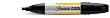Sharpie Professional Black Pen Chisel Tip Marker Pen (1-Card)