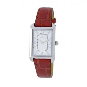 Le Chateau Women's Elegant Slim Leather Strap Watch #7022L-7