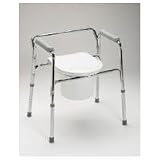Guardian Easy Care Chromed Steel Commode