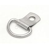 25mm Electro Brassed Small Picture D Rings (box of 100)