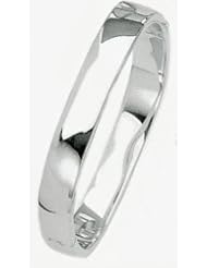 10mm X 6 cm diameter 14k High Polished White Gold Bangle Bracelet