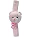 Lovie Wrist Rattle - Pink Bernhardt Bear