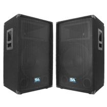 Pair of 15 Inch PA DJ Speaker Cabinets