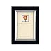 Dennis Daniels Aluminum Inlay Gallery Wood Molding Frame for a 5