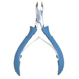 Satin Edge Comfort Grip Cuticle Nipper 4" Half Jaw