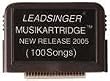Leadsinger Ls-3C24 New Release 2005 Musikartridge - 100 Songs