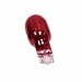 Tools & Hardware : Intermatic #ML4WR2C 2PK 4W RED Wedge Bulb