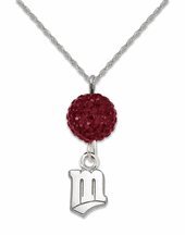 Minnesota Twins Ovation Crystal Necklace