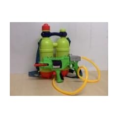 (39260) Wasserpistole mit 2 D�sen + 1 Liter Doppeltank zum Umh�ngen, inkl. GRATIS Wasserpistole