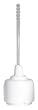 1674765Wt Wht Flange Plunger - Ldr Industries - Tubular Plumbing